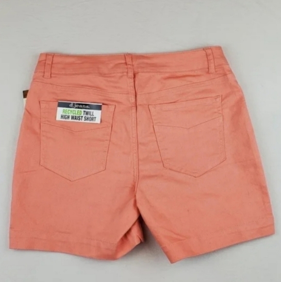 D.JEANS TWILL high waist jeans shorts - Picture 3 of 7